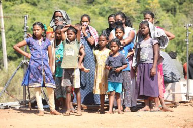 Araku Vadisi ve Andhra Pradesh 'teki kabile halkı 25 Mart 2021