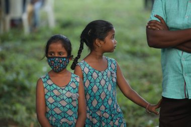Indian People with Mask 10th Dec 2020 Hyderabad India