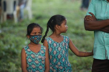 Indian People with Mask 10th Dec 2020 Hyderabad India