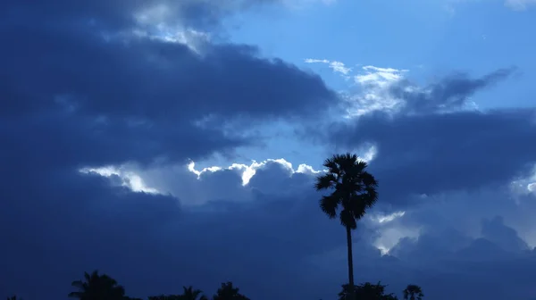 Céu Azul Nuvens — Fotografia de Stock