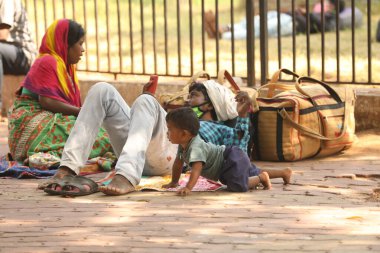 Vizag Vizag 'daki Footpath' deki insanlar 22 Ocak 2021