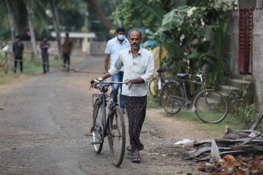 Hintli ihtiyar Hyderabad Hindistan 22 Ocak 2021