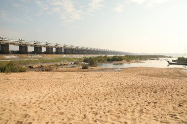 Water Barajı Rajamundry Andhra Pradesh Hindistan