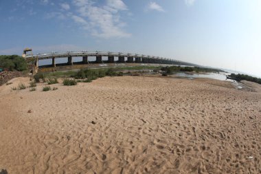 Water Barajı Rajamundry Andhra Pradesh Hindistan