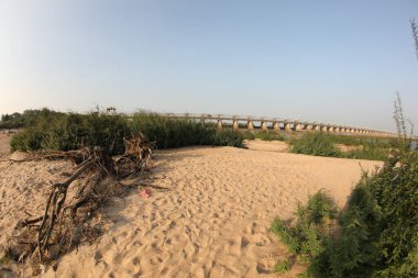 Water Barajı Rajamundry Andhra Pradesh Hindistan