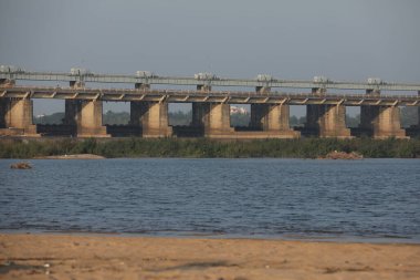 Water Barajı Rajamundry Andhra Pradesh Hindistan