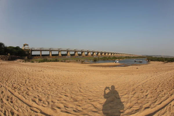 Barrage Eau Rajamundry Andhra Pradesh Inde — Photo