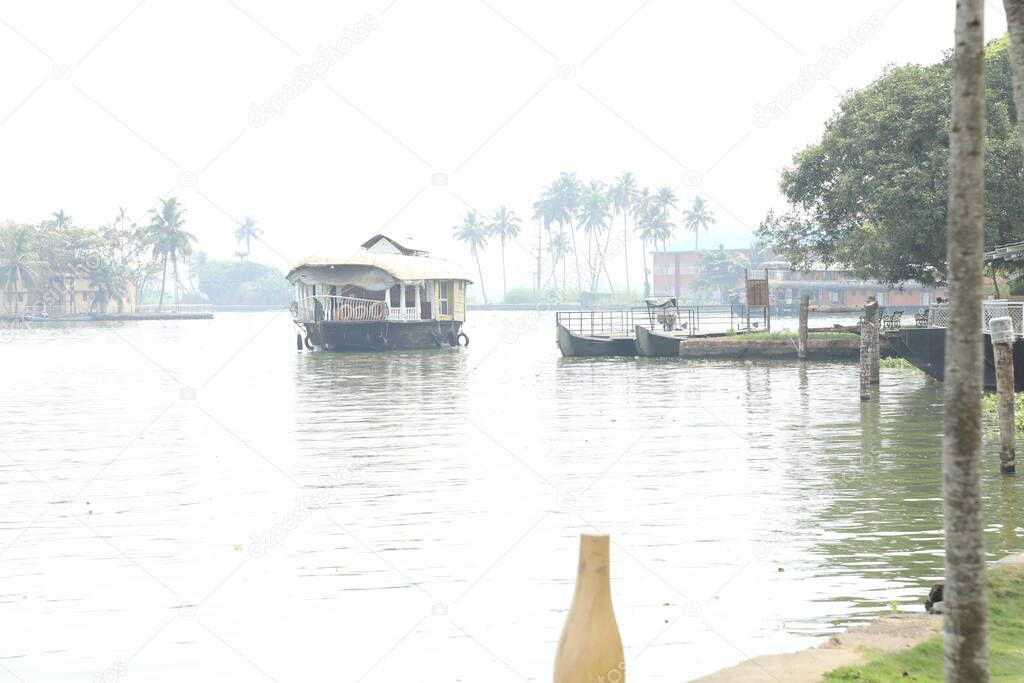 Tourest Houseboat Kerala India