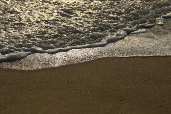 Watergolven Zee — Stockfoto