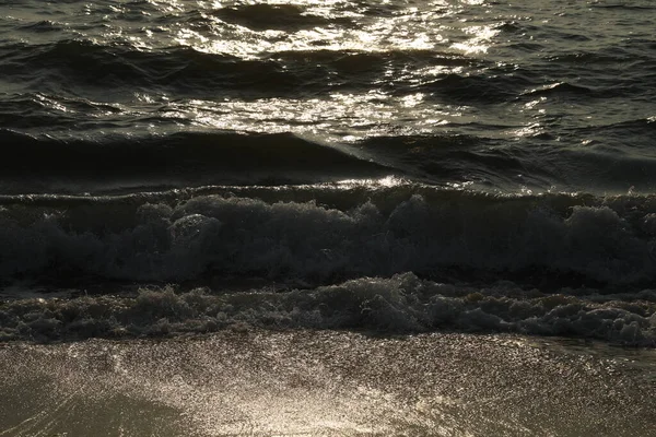 Vattenvågor Havet — Stockfoto