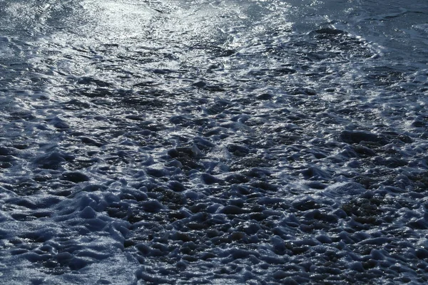 Вода Лунном Свете — стоковое фото