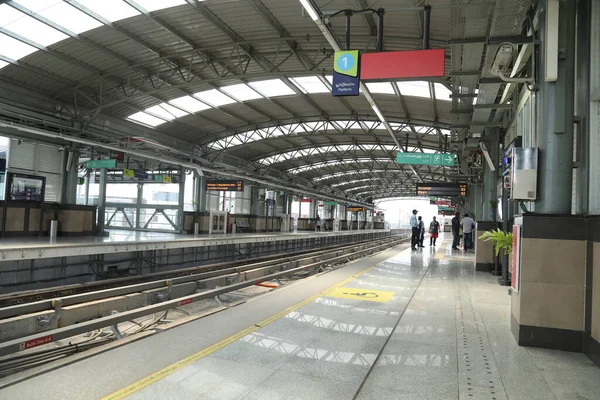 Stacja Metra Hyderaba — Zdjęcie stockowe