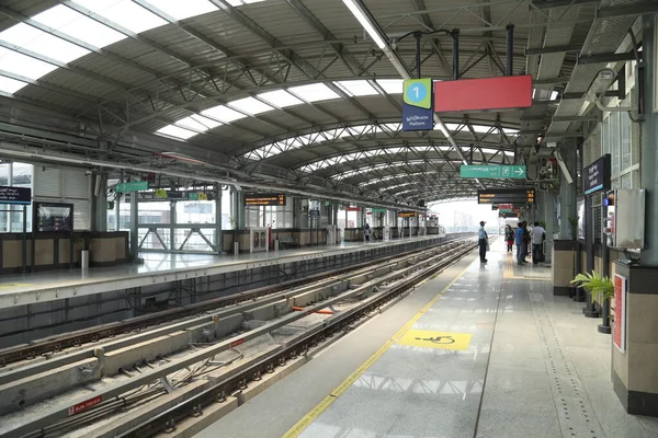 Metro Estación Tren Hyderaba — Foto de Stock
