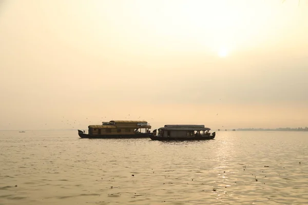 Туристичний Човен Керала Індія — стокове фото