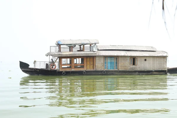Turistické Houseboat Kerala Indie — Stock fotografie