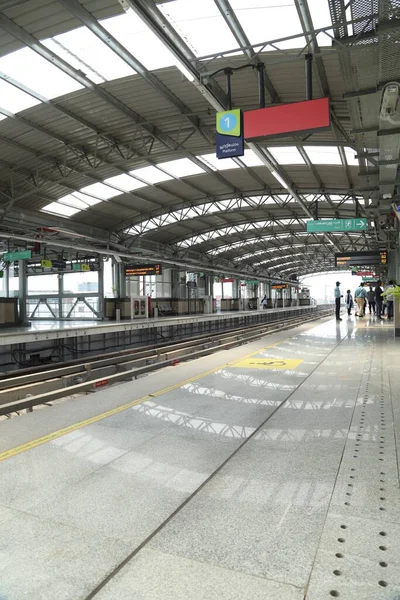地下鉄駅ハイデラバード インド — ストック写真