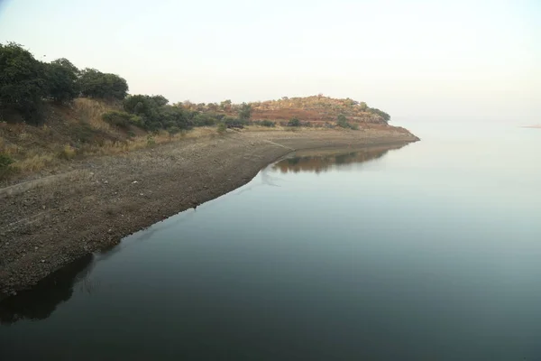 Плотина Воды Раджамундри Андхра Прадеш Индия — стоковое фото