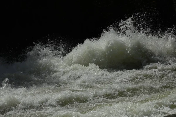 Cortes Água Barragem — Fotografia de Stock