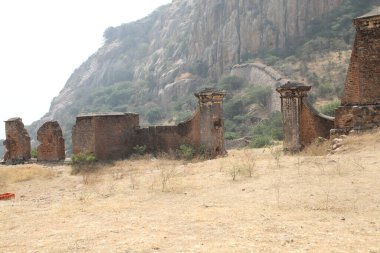 Antika kale duvar dokusu