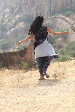 Kadın Modelinin Arka Görünümü