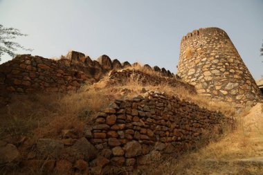 Antika kale duvar dokusu