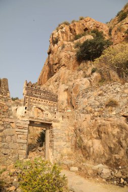 Antika kale duvar dokusu