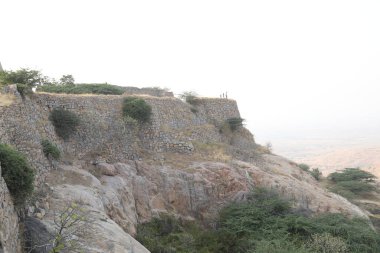 Antika kale duvar dokusu