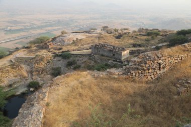 Antika kale duvar dokusu