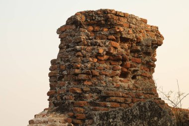 Antika kale duvar dokusu