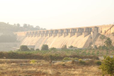 Water Barajı Rajamundry Andhra Pradesh Hindistan