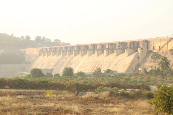 Barragem Água Rajamundry Andhra Pradesh Índia — Fotografia de Stock