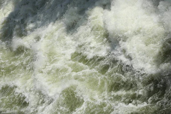 Water Slashes Dam — Stock Photo, Image