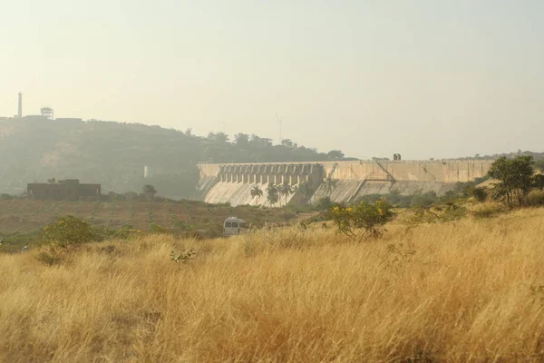 Barragem Água Rajamundry Andhra Pradesh Índia — Fotografia de Stock