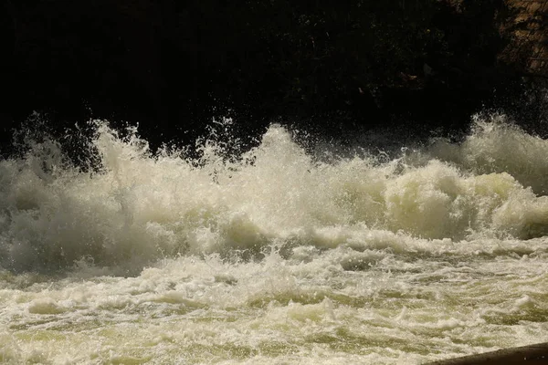 Los Cortes Agua Presa — Foto de Stock