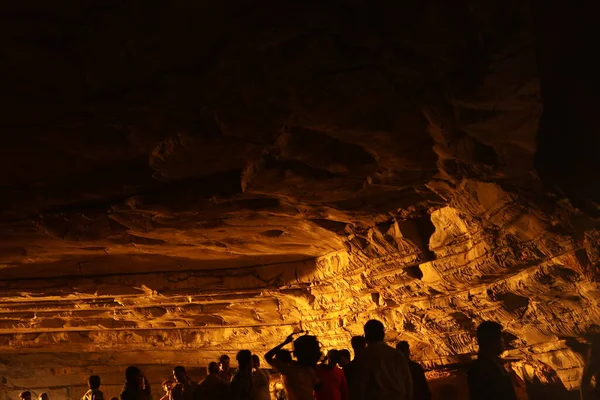 Jaskinie Skalne Indiach — Zdjęcie stockowe