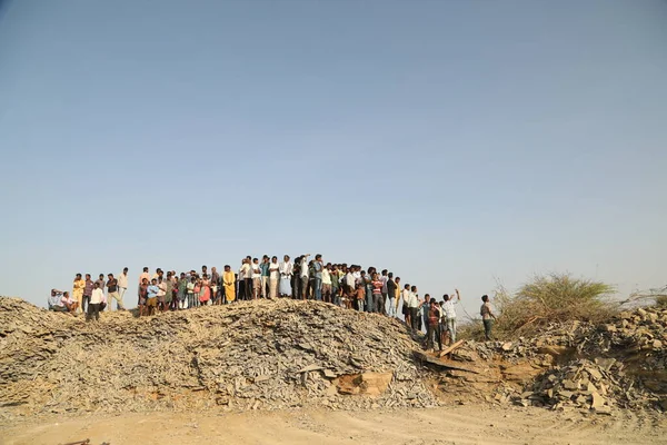 Hint Kırsal Halkı Izliyor — Stok fotoğraf