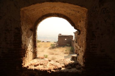 Antika kale duvar dokusu