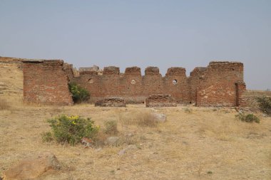 Antika kale duvar dokusu