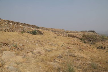 Antika kale duvar dokusu