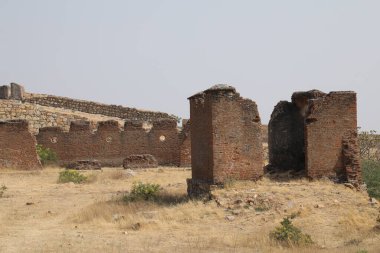 Antika kale duvar dokusu