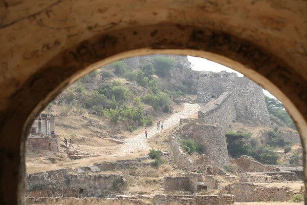 Antika kale duvar dokusu