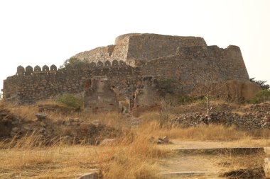 Antika kale duvar dokusu