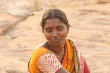 Hyderabad Kırsalında kadın işçi 25 Nisan 2021