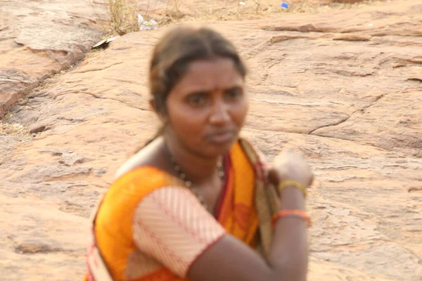 Hyderabad Kırsalında kadın işçi 25 Nisan 2021