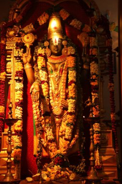 Hindu Tanrısı Tapınağı Heykeli