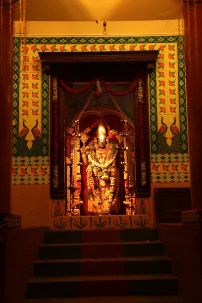 Estátua Deus Hindu Templo — Fotografia de Stock