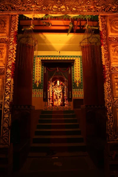 Estatua Dios Hindú Templo — Foto de Stock