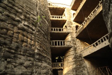 Chandigarh Hindistan 'ın Rock Garden' ı