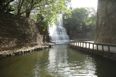 Chandigarh Hindistan 'ın Rock Garden' ı