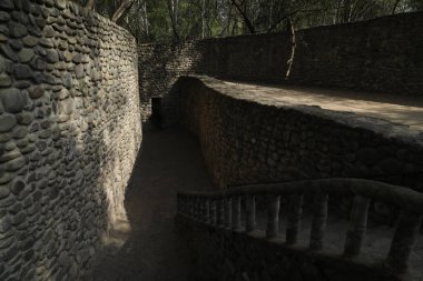 Antika kale duvar dokusu